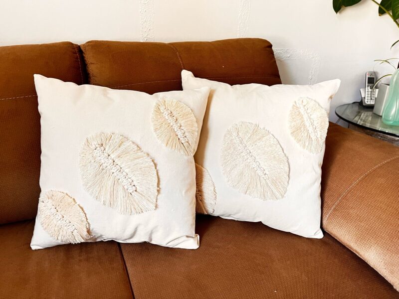 Cojines estilo boho